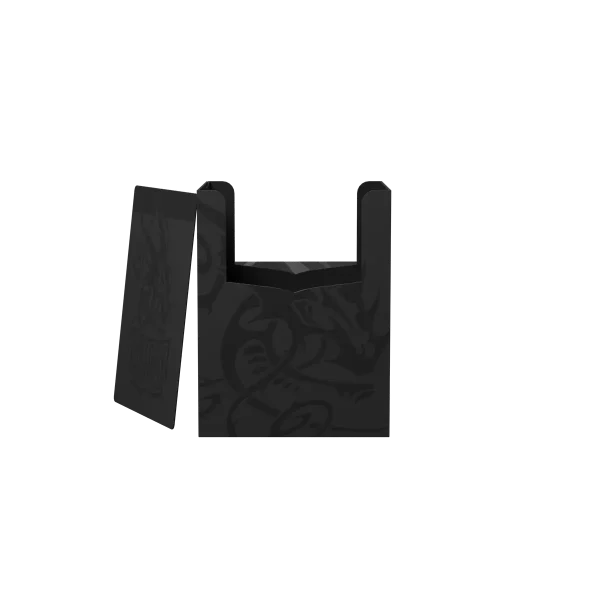 Dragon Shield - Deck Shell - Shadow Black