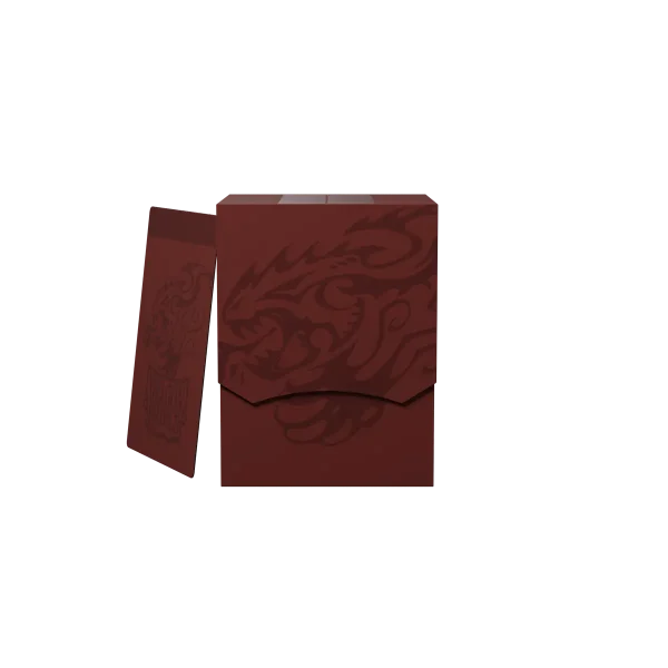 Dragon Shield - Deck Shell - Blood Red