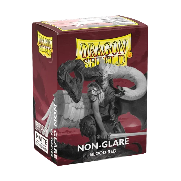 Dragon Shield – Non-Glare – Blood Red - (100)