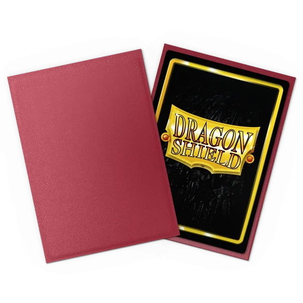 Dragon Shield – Non-Glare – Blood Red - (100)