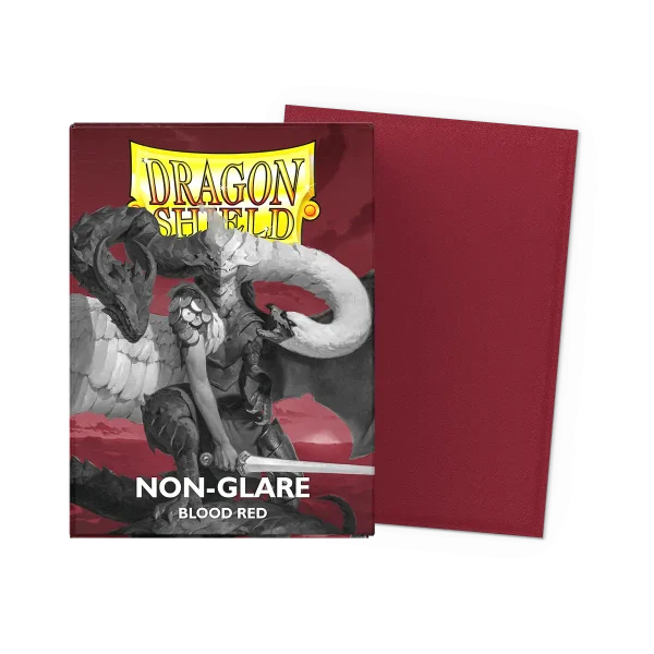 Dragon Shield – Non-Glare – Blood Red - (100)