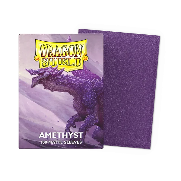 Dragon Shield – Matte – Amethyst - (100)