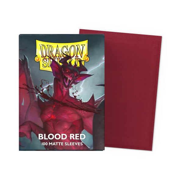 Dragon Shield – Matte – Blood Red - (100)
