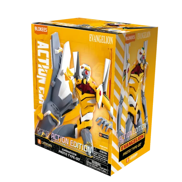 Blokees - Evangelion - Proto Type-00' - Action Edition DX