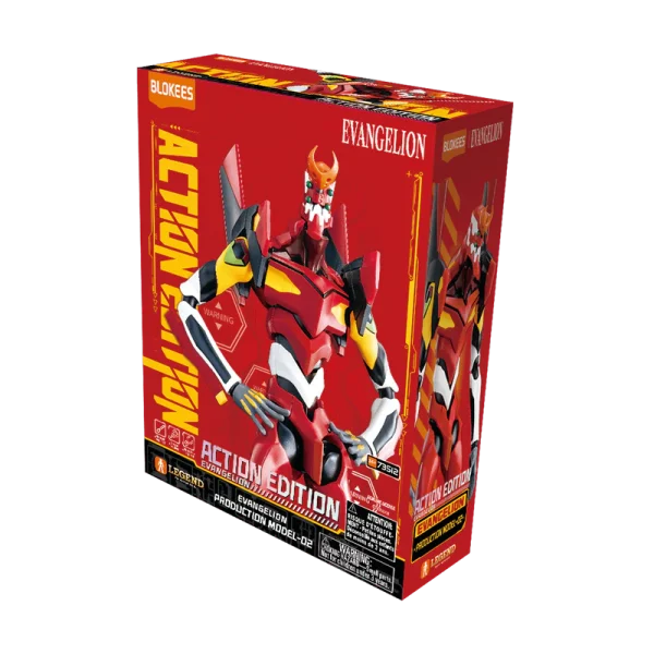 Blokees - Evangelion - Production Model 02 - Action Edition