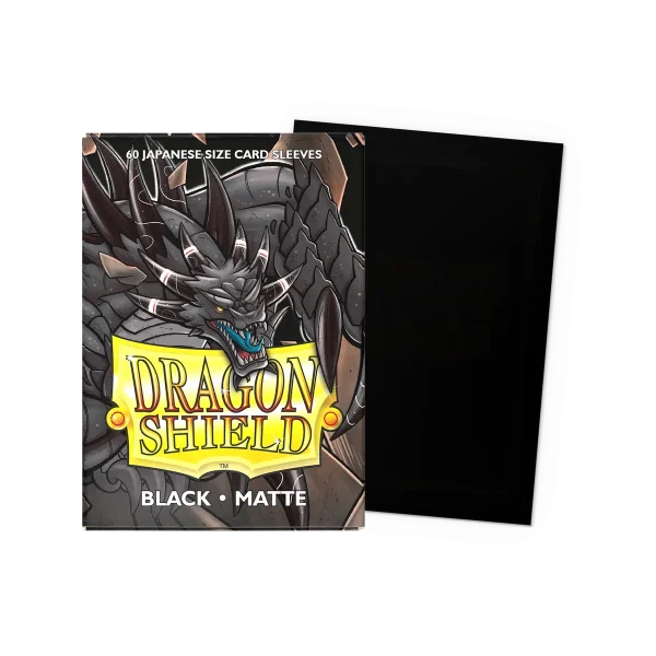 Dragon Shield – Matte – Black - Japanese (60)