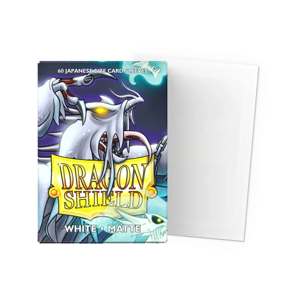 Dragon Shield – Matte – White - Japanese (60)