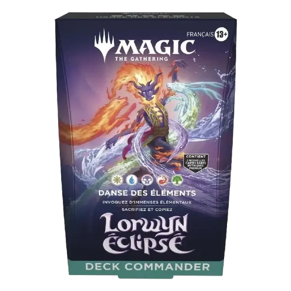 Magic: The Gathering - Lorwyn Eclipsed - Danse des Éléments - Deck Commander FR