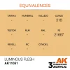 5568302846-1 AK Interactive - Luminous Flesh 17ml - AK11051