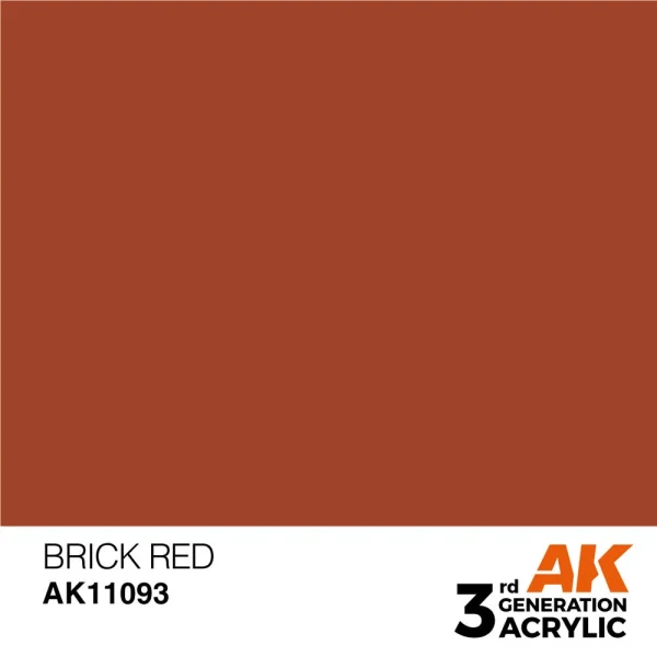 AK Interactive – Brick Red 17ml – AK11093 - AK Interactive - Ludik Vault