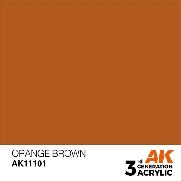 5568303348 AK Interactive – Orange Brown 17ml – AK11101 - AK Interactive - Ludik Vault