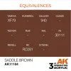 5568303379-1 AK Interactive - Saddle Brown 17ml - AK11104
