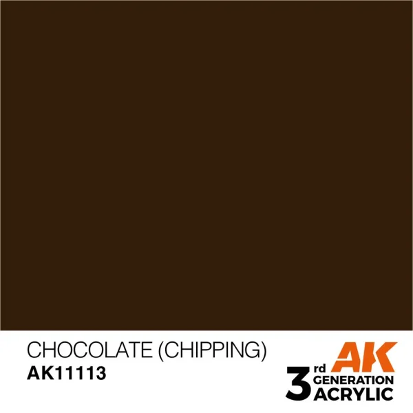 5568303461 AK Interactive – Chocolate (Chipping) 17ml – AK11113 - AK Interactive - Ludik Vault