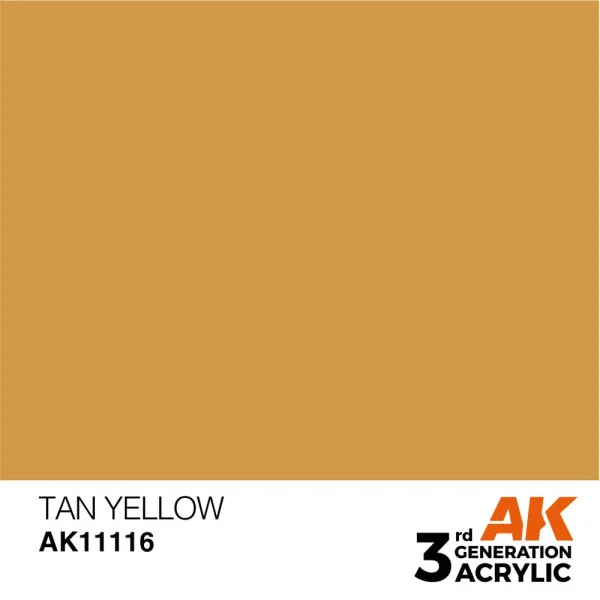 5568303492 AK Interactive – Tan Yellow 17ml – AK11116 - AK Interactive - Ludik Vault