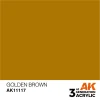 AK Interactive – Golden Brown 17ml – AK11117 - AK Interactive - Ludik Vault