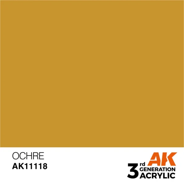 AK Interactive – Ocher 17ml – AK11118 - AK Interactive - Ludik Vault