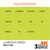 5568303614-1 AK Interactive - Luminous Green 17ml - AK11128