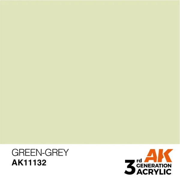 AK Interactive – Green-Grey 17ml – AK11132 - AK Interactive - Ludik Vault