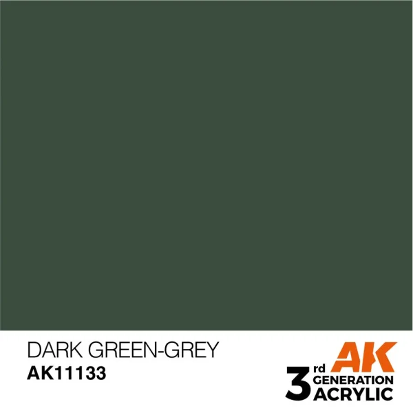 AK Interactive – Dark Green-Grey 17ml – AK11133 - AK Interactive - Ludik Vault