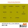 5568303713-1 AK Interactive - Interior Yellow Green 17ml - AK11138