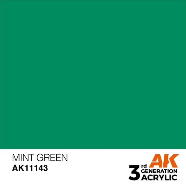 5568303768 AK Interactive – Mint Green 17ml – AK11143 - AK Interactive - Ludik Vault