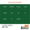 5568303782-1 AK Interactive - Lizard Green 17ml - AK11145