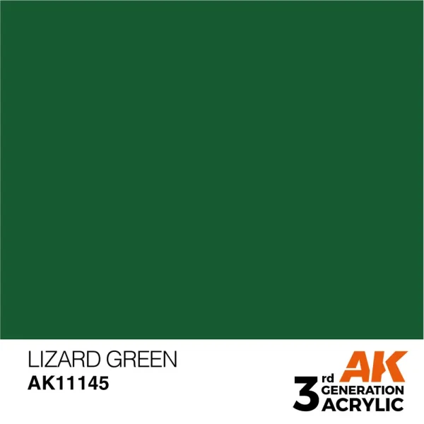 5568303782 AK Interactive – Lizard Green 17ml – AK11145 - AK Interactive - Ludik Vault