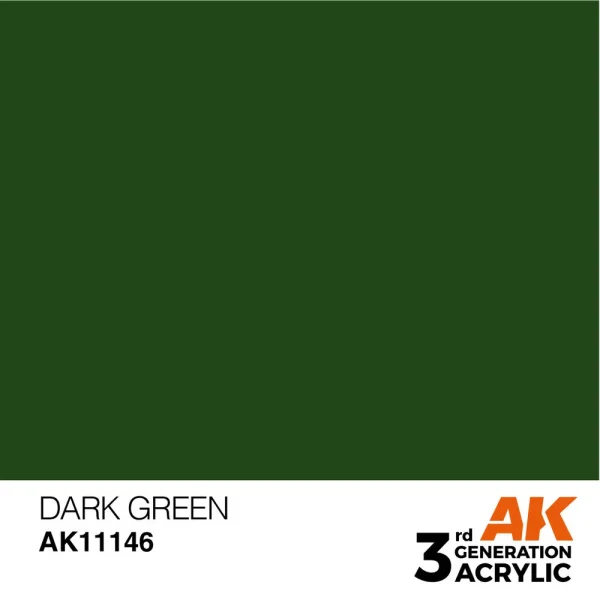 AK Interactive – Dark Green 17ml – AK11146 - AK Interactive - Ludik Vault