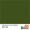 5568303812 AK Interactive – Medium Olive Green 17ml – AK11148 - AK Interactive - Ludik Vault