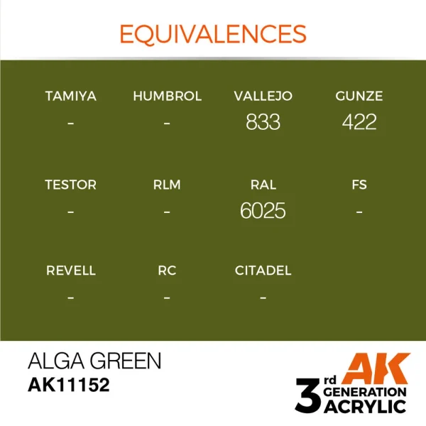 5568303850-1 AK Interactive - Alga Green 17ml - AK11152