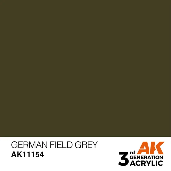 AK Interactive – German Field Grey 17ml – AK11154 - AK Interactive - Ludik Vault