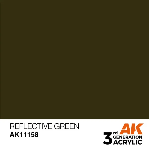 5568303911 AK Interactive – Reflective Green 17ml – AK11158 - AK Interactive - Ludik Vault