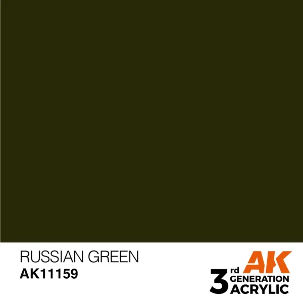 5568303928 AK Interactive – Russian Green 17ml – AK11159 - AK Interactive - Ludik Vault