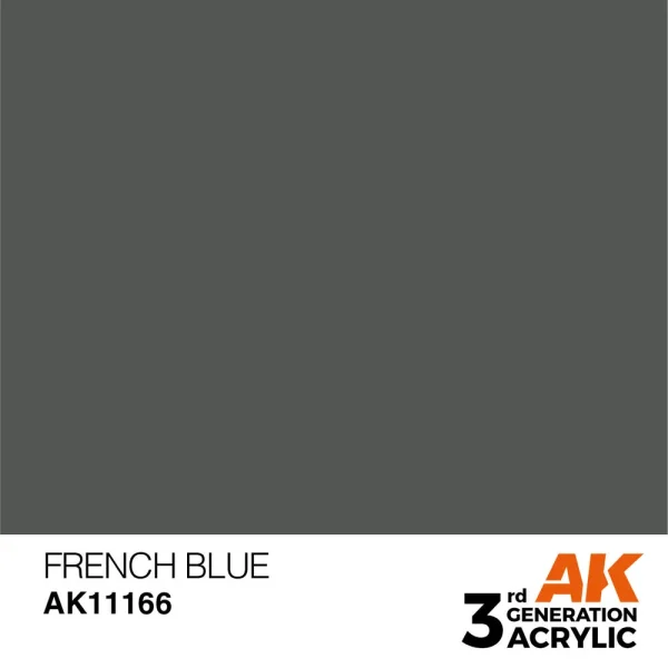 5568303997 AK Interactive – French Blue 17ml – AK11166 - AK Interactive - Ludik Vault