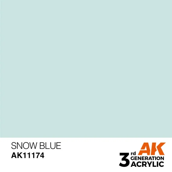 5568304079 AK Interactive – Snow Blue 17ml – AK11174 - AK Interactive - Ludik Vault