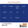 5568304123-1 AK Interactive - Ultramarine 17ml - AK11179