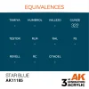 5568304185-1 AK Interactive - Star Blue 17ml - AK11185
