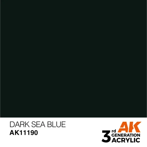 5568304239 AK Interactive – Dark Sea Blue 17ml – AK11190 - AK Interactive - Ludik Vault