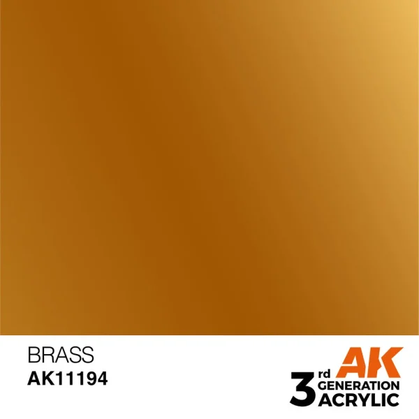 5568304277 AK Interactive – Brass 17ml – AK11194 - AK Interactive - Ludik Vault