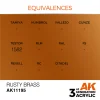 AK Interactive - Rusty Brass 17ml - AK11195