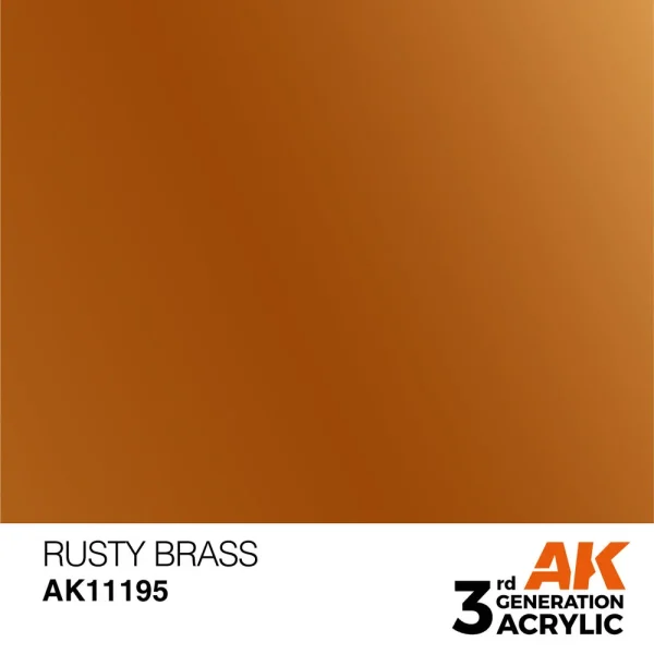 5568304284 AK Interactive – Rusty Brass 17ml – AK11195 - AK Interactive - Ludik Vault