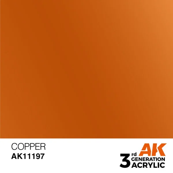 AK Interactive – Copper 17ml – AK11197 - AK Interactive - Ludik Vault