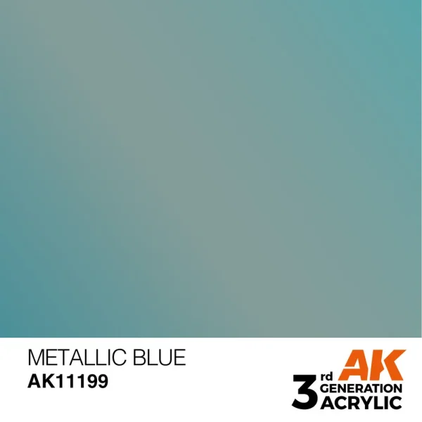 5568304321 AK Interactive – Metallic Blue 17ml – AK11199 - AK Interactive - Ludik Vault