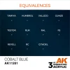 5568304345-1 AK Interactive - Cobalt Blue 17ml - AK11201