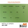 5568304383-1 AK Interactive - Metallic Green 17ml - AK11205
