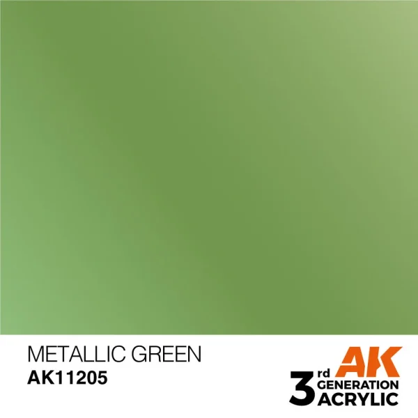 5568304383 AK Interactive – Metallic Green 17ml – AK11205 - AK Interactive - Ludik Vault