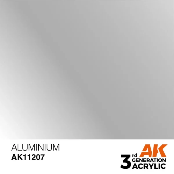 AK Interactive – Aluminium 17ml – AK11207 - AK Interactive - Ludik Vault