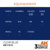AK Interactive - Clear Blue 17ml - AK11214