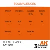5568304512-1 AK Interactive - Clear Orange 17ml - AK11218