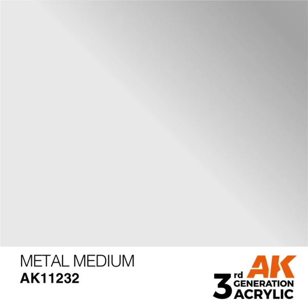 AK Interactive – Metal Medium 17ml – AK11232 - AK Interactive - Ludik Vault